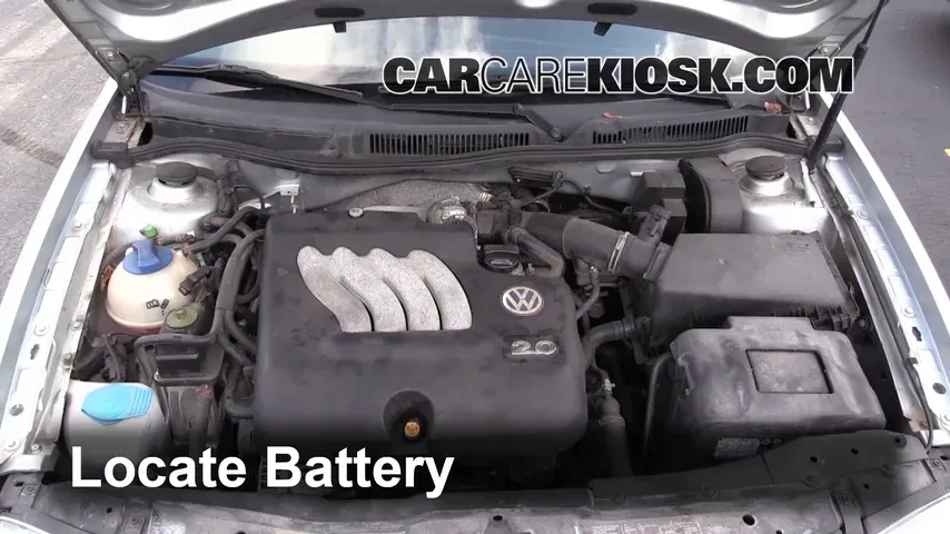 2003 Volkswagen Golf GL 2.0L 4 Cyl. (4 Door) Battery Jumpstart